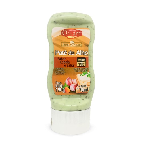 Patê de Alho Sabor Cebola e Salsa 170ml